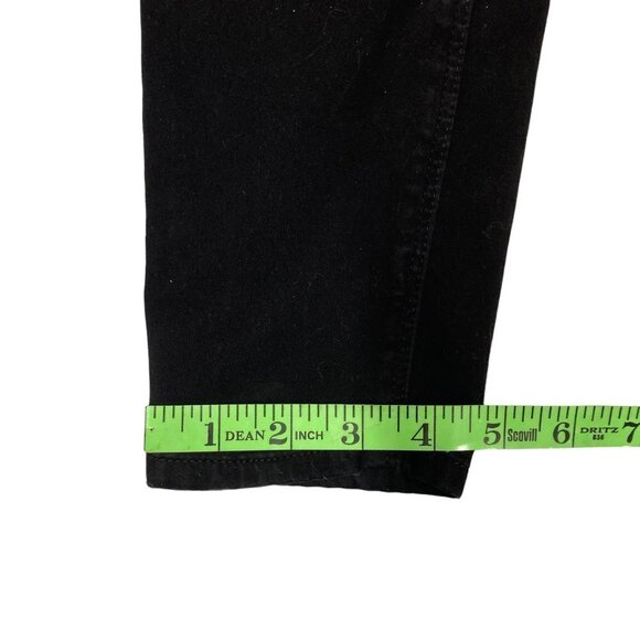 Habitual Black Jeans, Size 28, Skinny Straight Leg, Stretchy Soft Brushed Cotton - Picture 10 of 12